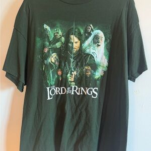 Lord of the Rings Graphic Tee - Dark Green